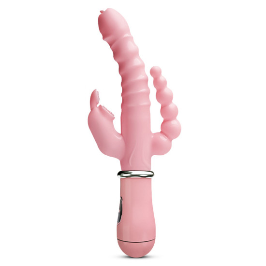 Vibex Çift Penetrasyon 3\'lü Tavşan Vibratör