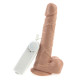 Realdo 19cm Titreşimli 360 Rotasyonlu Gerçekçi Dildo Vibratör
