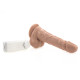 Realdo 19cm Titreşimli 360 Rotasyonlu Gerçekçi Dildo Vibratör
