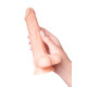 19cm Ten Rengi Gerçekçi Testisli Vantuzlu Dildo Penis