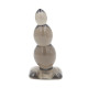 Backpart Yumuşak Silikon Anal Tıkaç 12cm Siyah