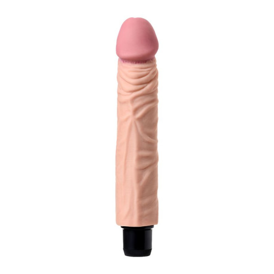 22.5cm Gerçekçi Titreşimli Yumuşak Dokulu Dildo Vibratör