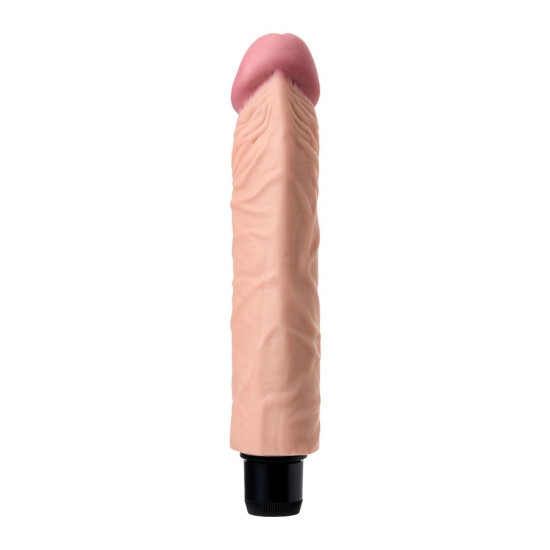 22.5cm Gerçekçi Titreşimli Yumuşak Dokulu Dildo Vibratör
